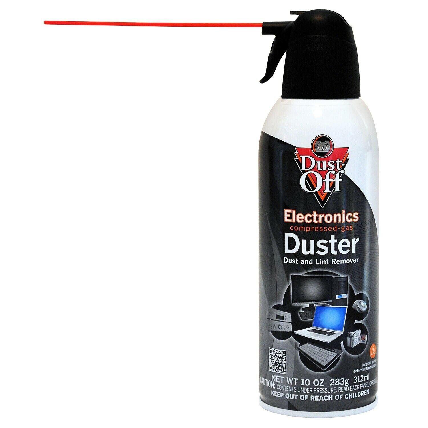 Compressed Air Computer TV Gas Cans Duster 10 oz Dust Off